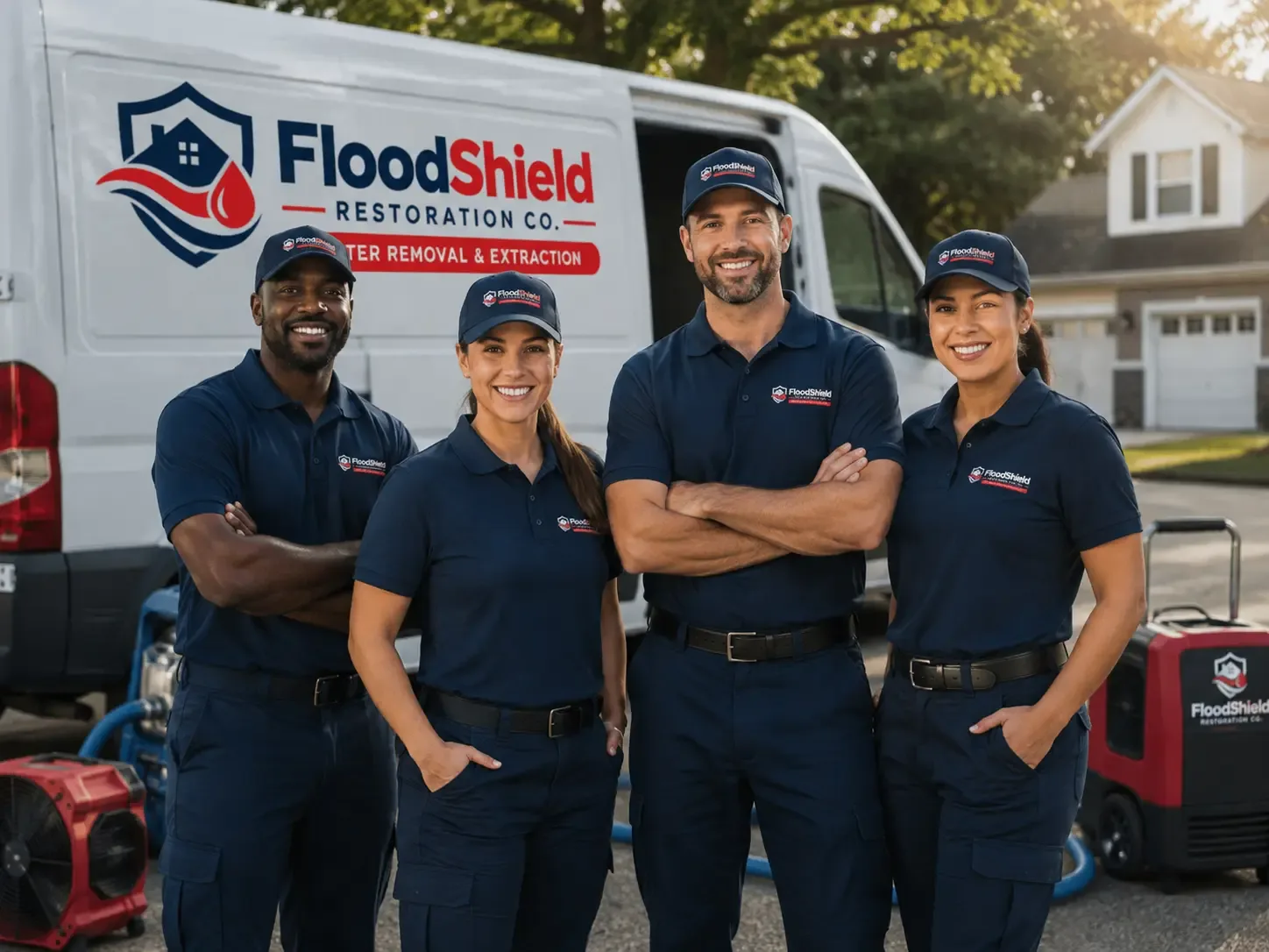 Flood Damage Restoration company in Hannah, ND